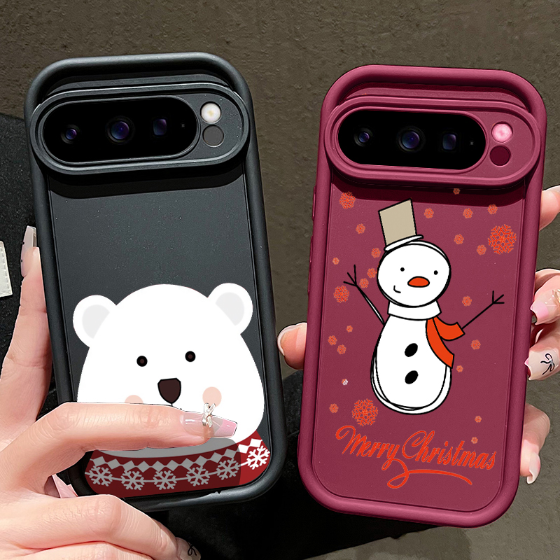 Google Pixel 9 Pro - Christmas Gift Patterned TPU Phone Case