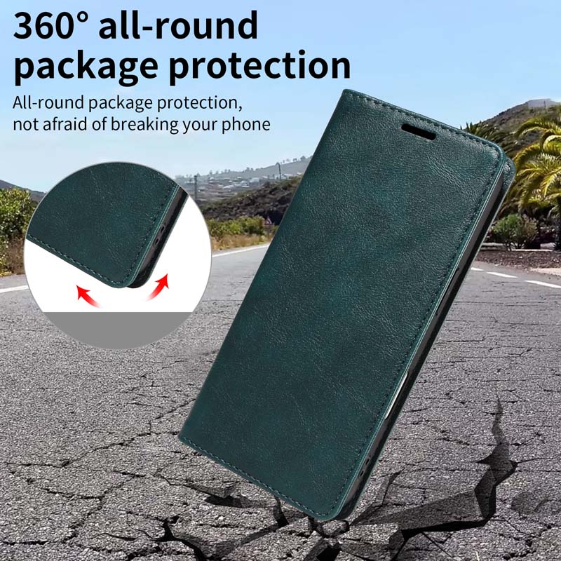 Magnetic Flip Leather Case For - Google Pixel 9 Pro recension och pris