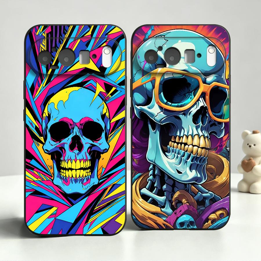 Neon Pop Art Skull Case for Go - Google Pixel 9 Pro recension och pris