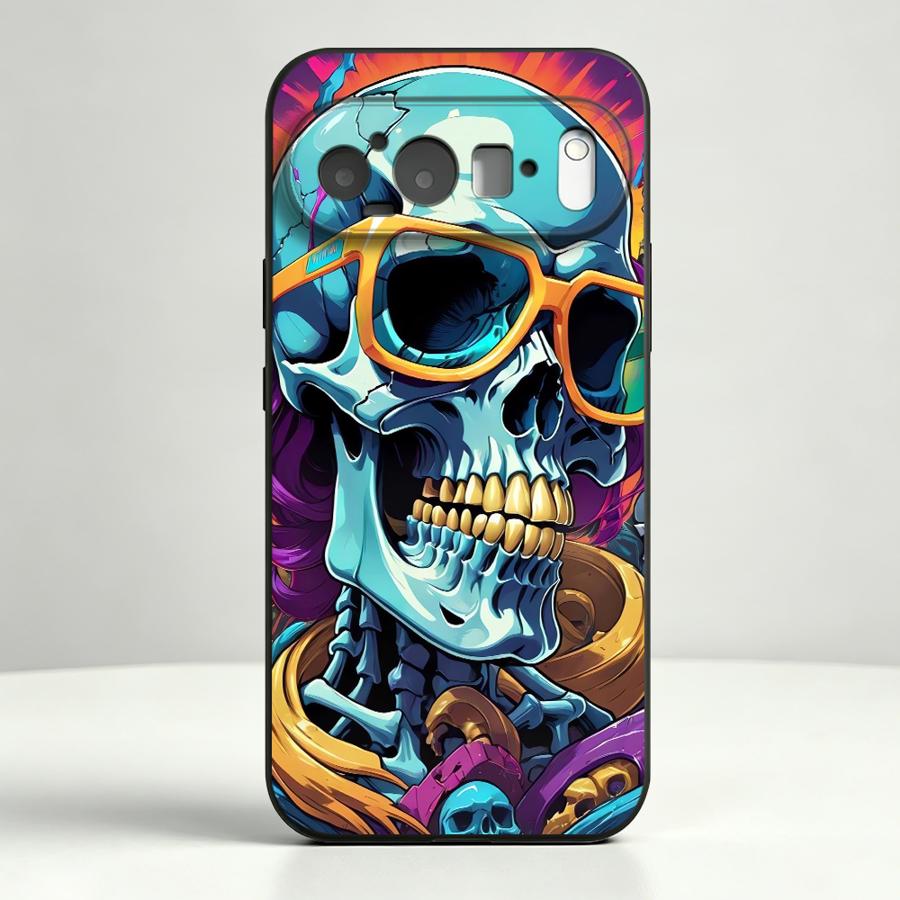 Neon Pop Art Skull Case for Go - Google Pixel 9 Pro recension och pris