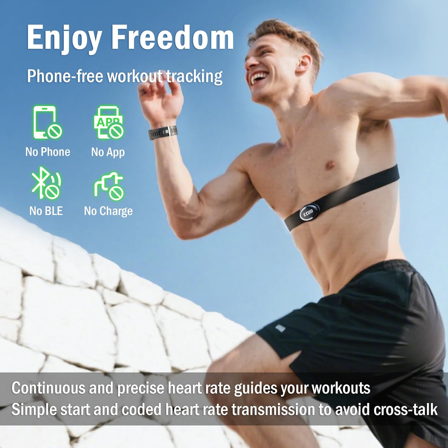 Heart Rate Monitor Sports Watc - Breath Rate Monitor recension och pris