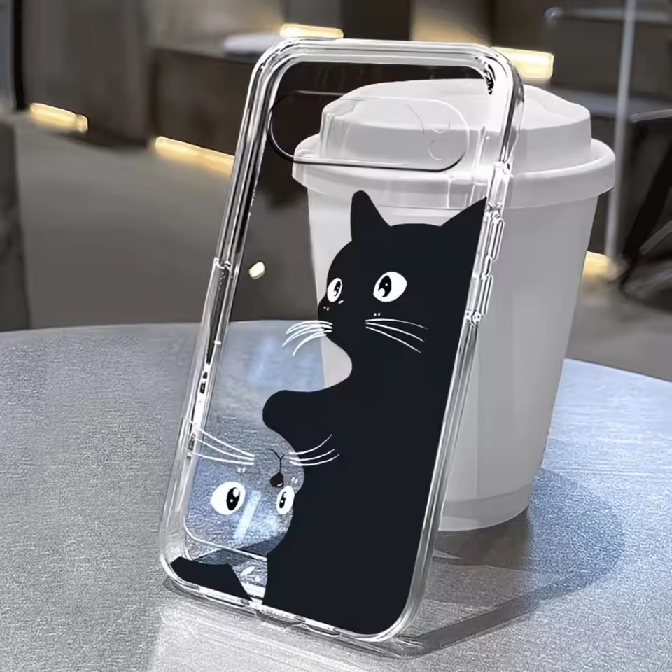 Hot Kawaii Cartoon Black Cat P - Google Pixel 9 Pro recension och pris