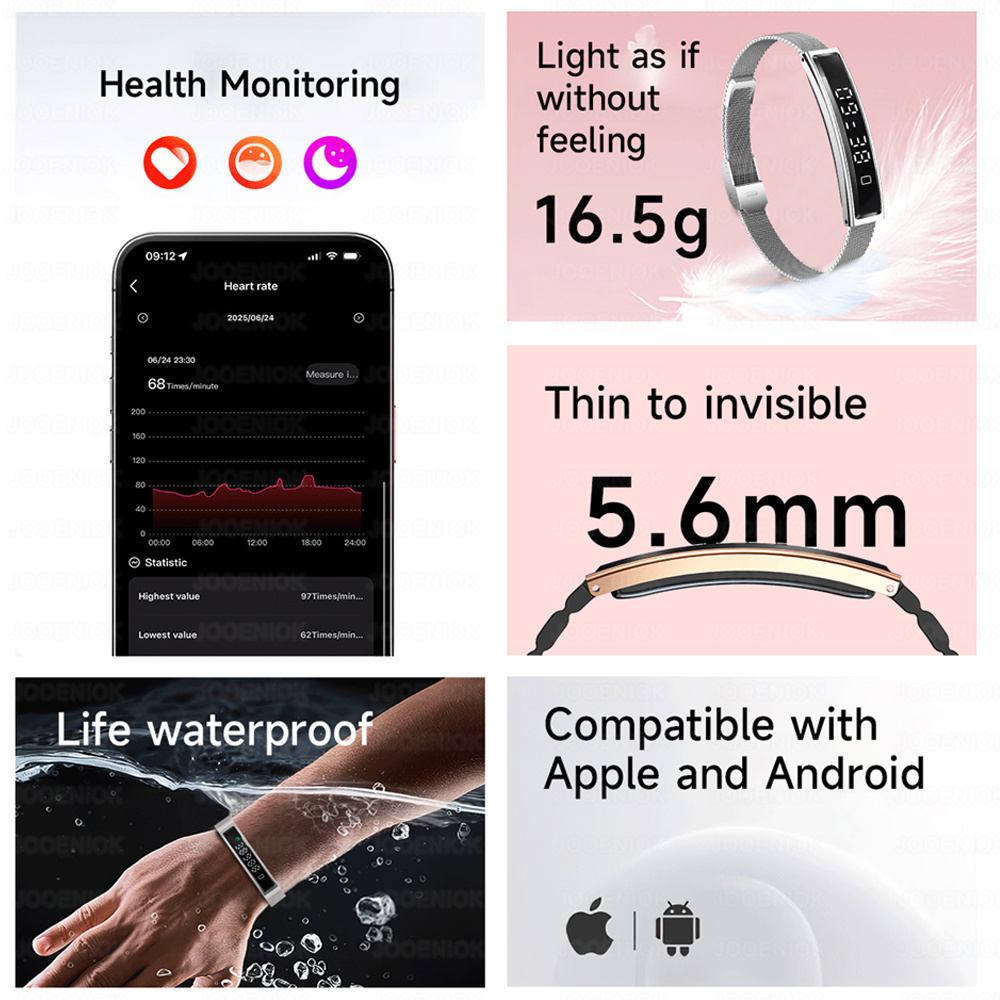 New Sports Waterproof Smart Ba - Fall Detection Watch recension och pris